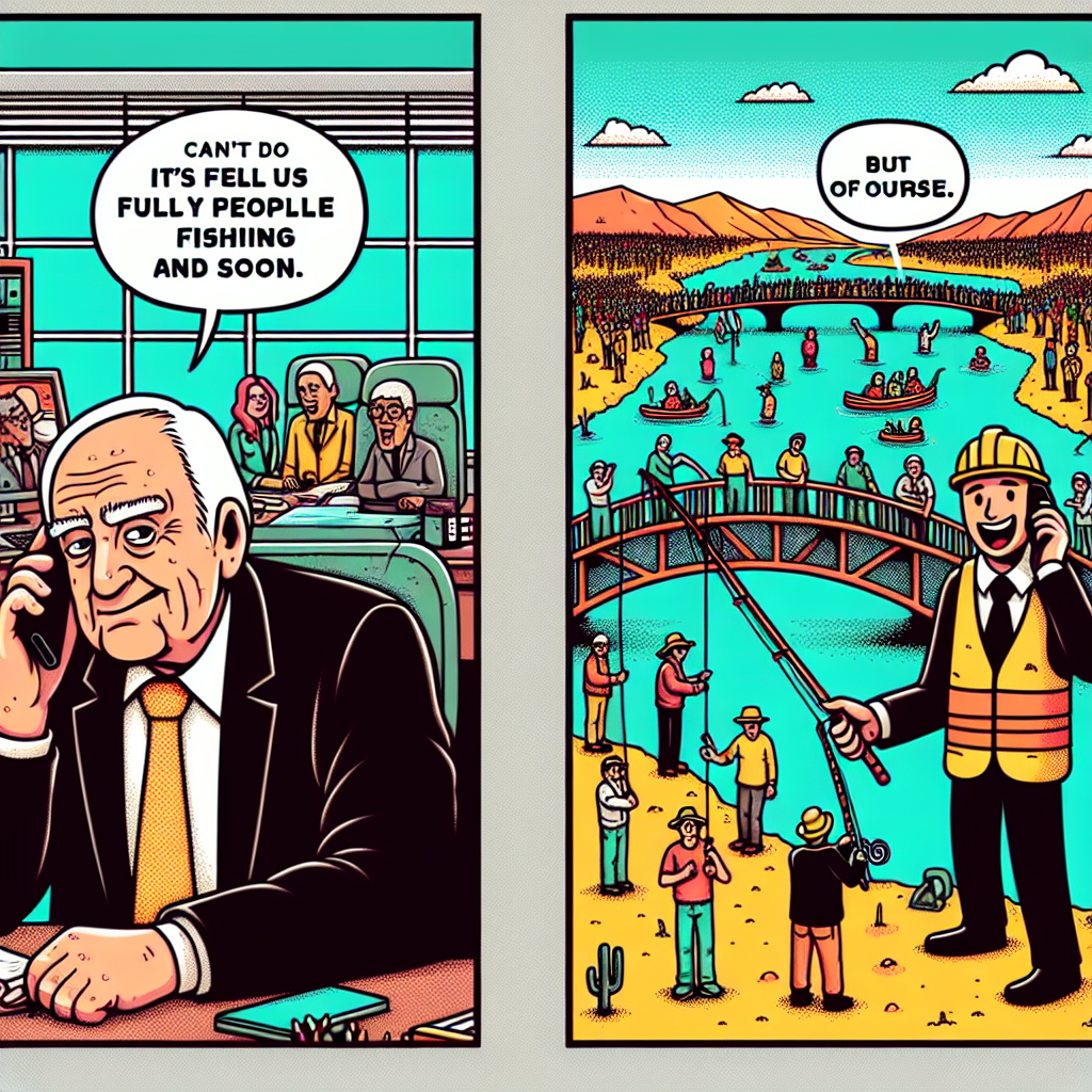 Ilustração da piada